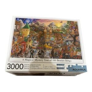 Aquarius “A Magical Mystery Tour of 100 Beatles Songs” 3000-Piece Jigsaw Puzzle